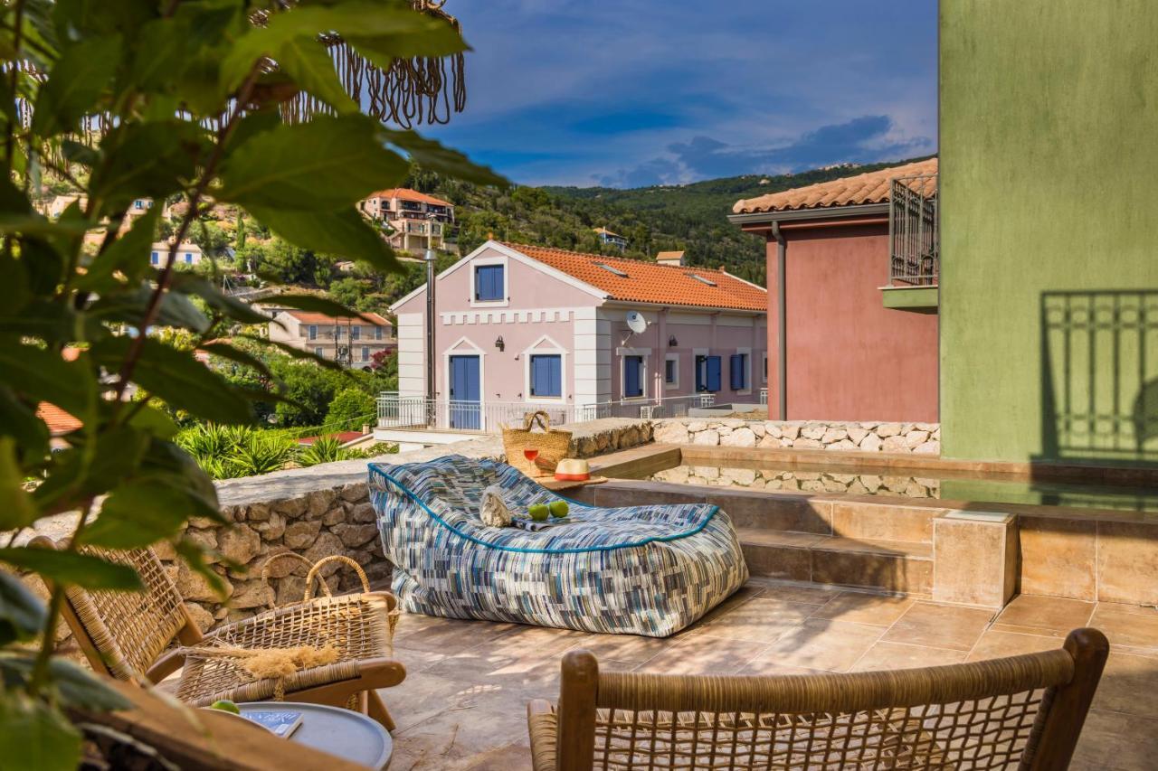 Chromata Assos Villas Kefalonia Asos Exteriér fotografie